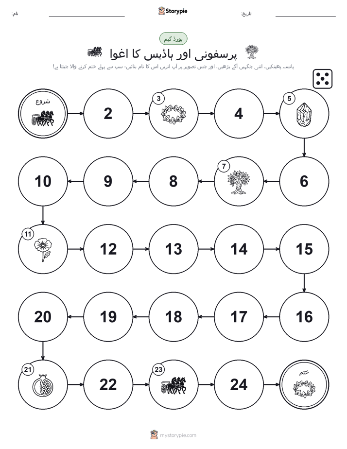 رول اور منتقل کریں کھیل