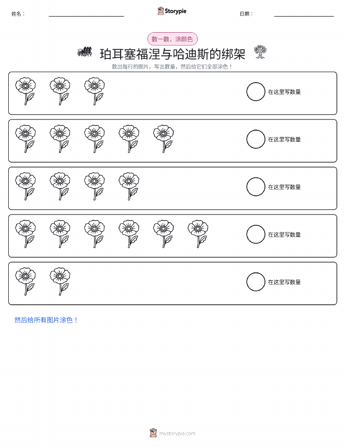 计数与上色