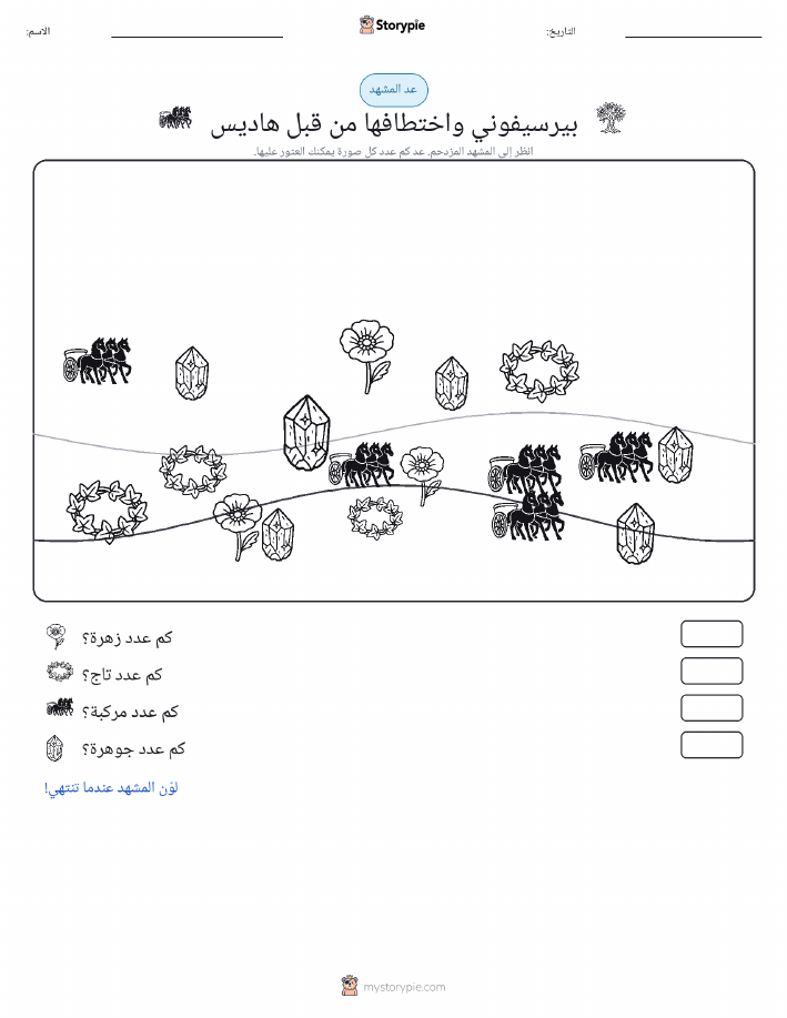 مشهد العد