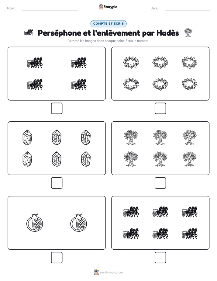 Compter & Écrire