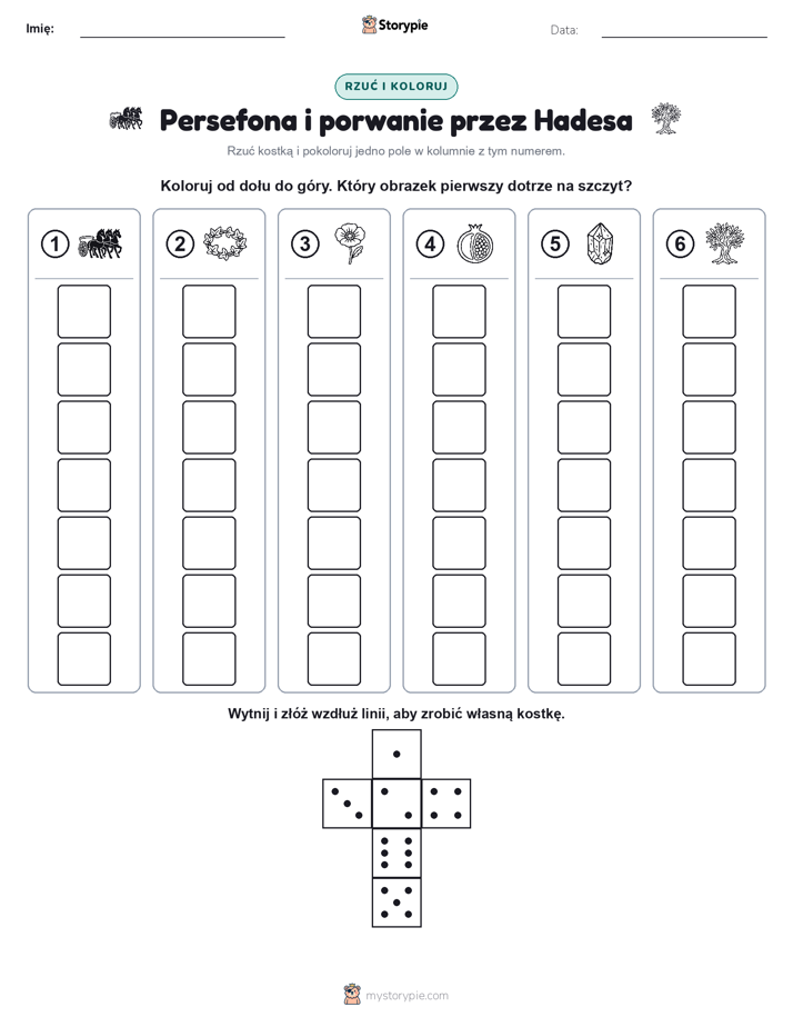 Rzuć i koloruj