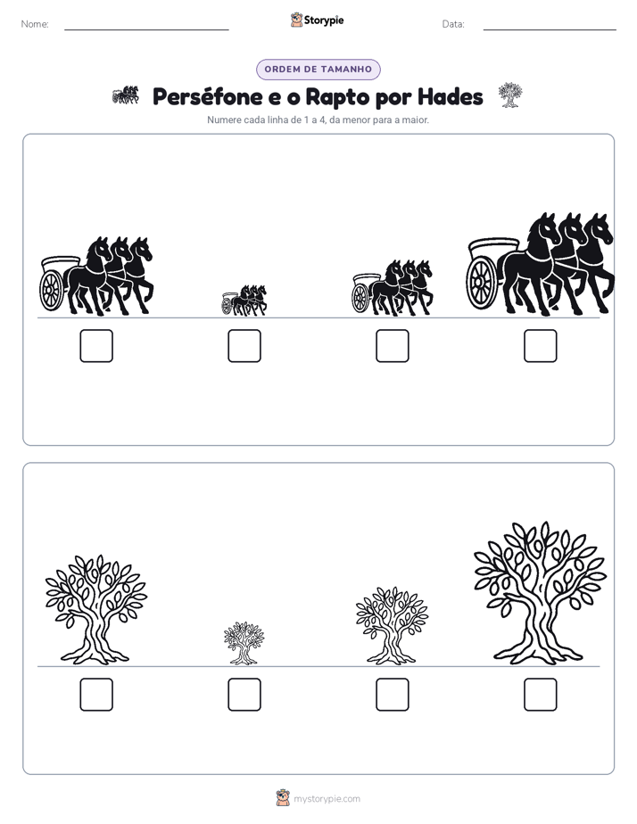 Ordem de Tamanho