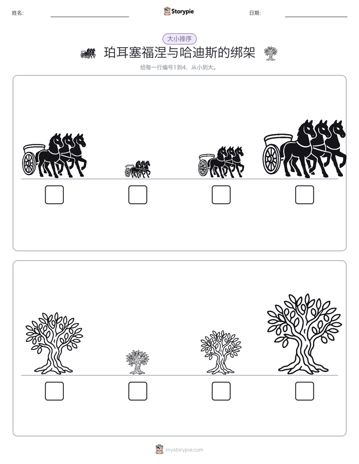 大小排序