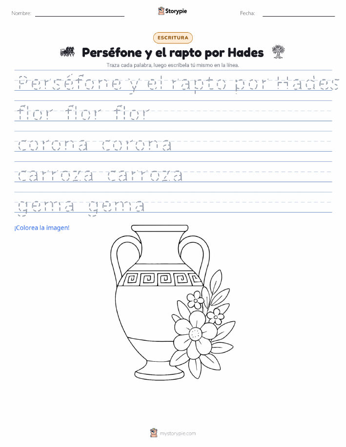 Práctica de Escritura