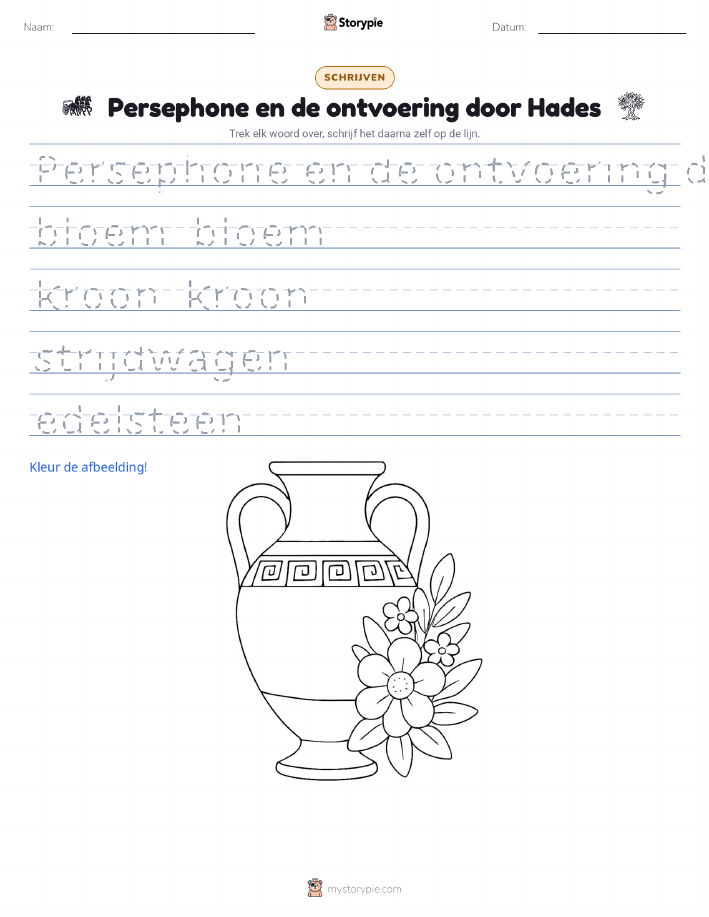 Schrijf Oefening