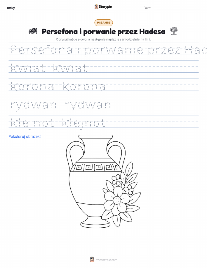 Ćwiczenie Pisania