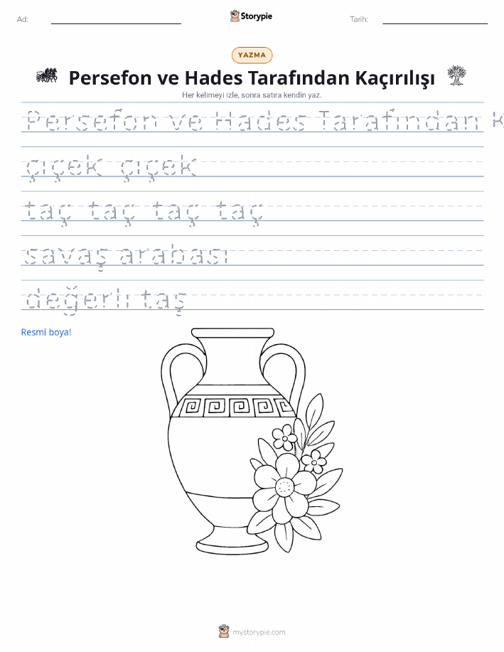 Yazma Pratiği