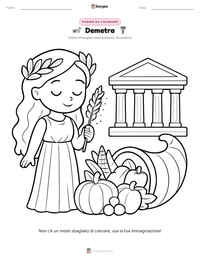 Anteprima della scheda stampabile di Demetra