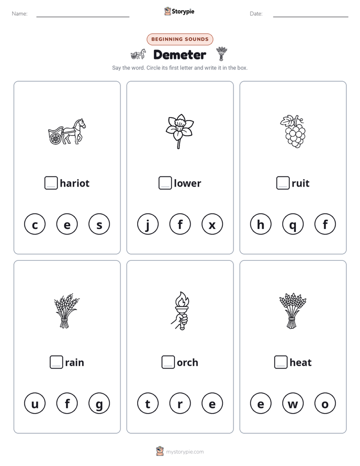 Beginning Sounds