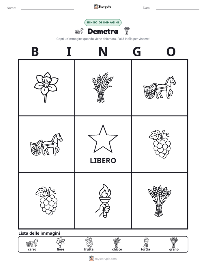Bingo delle Immagini