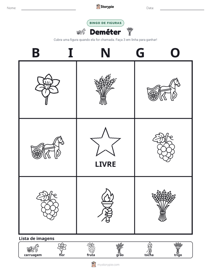 Bingo de Imagens