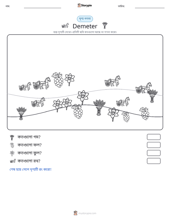 গণনা দৃশ্য