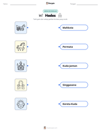 Prabaca lembar kerja cetak Hades