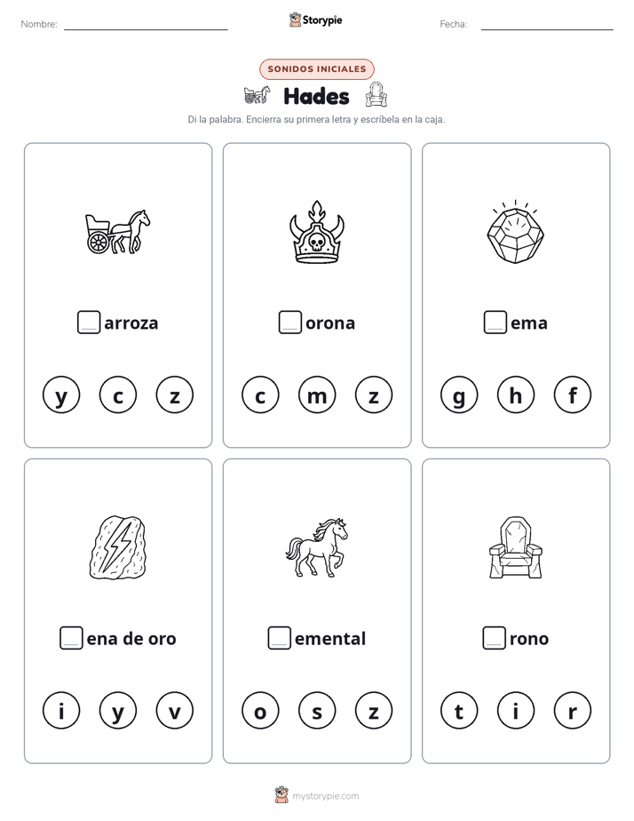Sonidos Iniciales