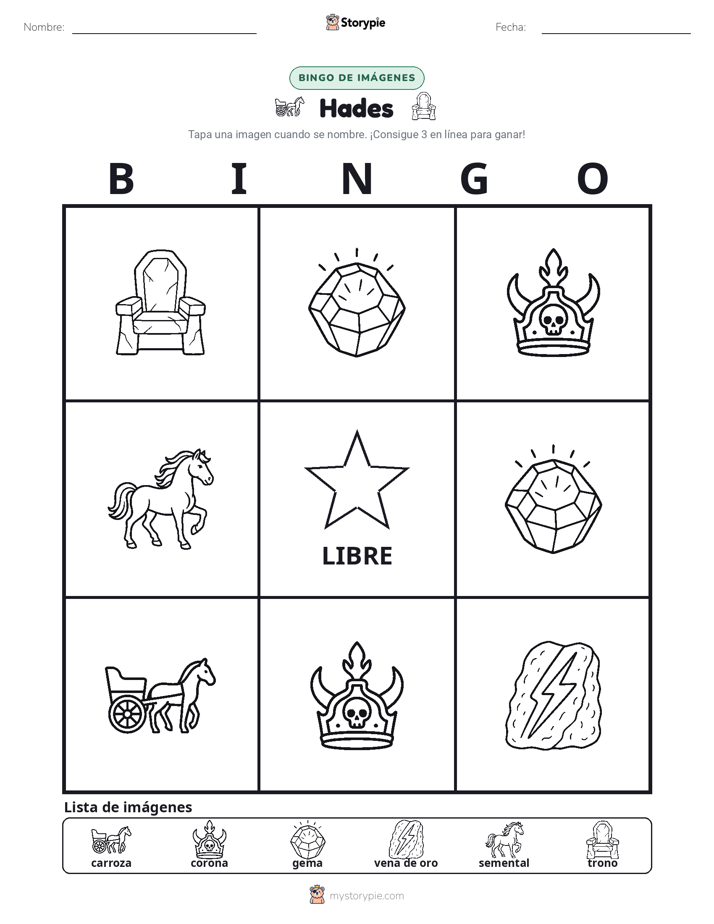 Bingo de Imágenes