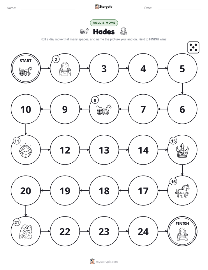 Roll & Move Game