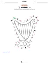 Hermes printable worksheet preview