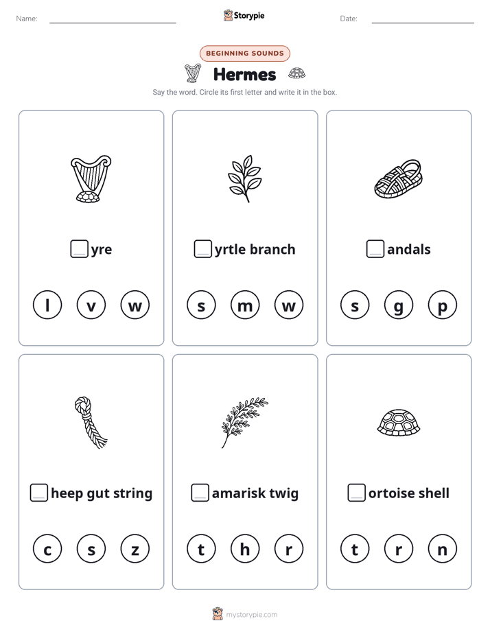 Beginning Sounds