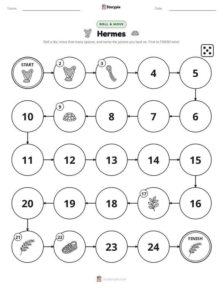 Roll & Move Game
