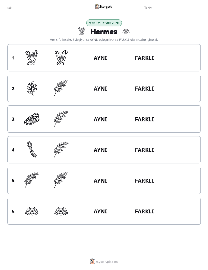 Aynı mı Farklı mı