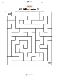 Anteprima della scheda stampabile di L'Oltretomba