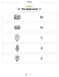 The Underworld printable worksheet preview