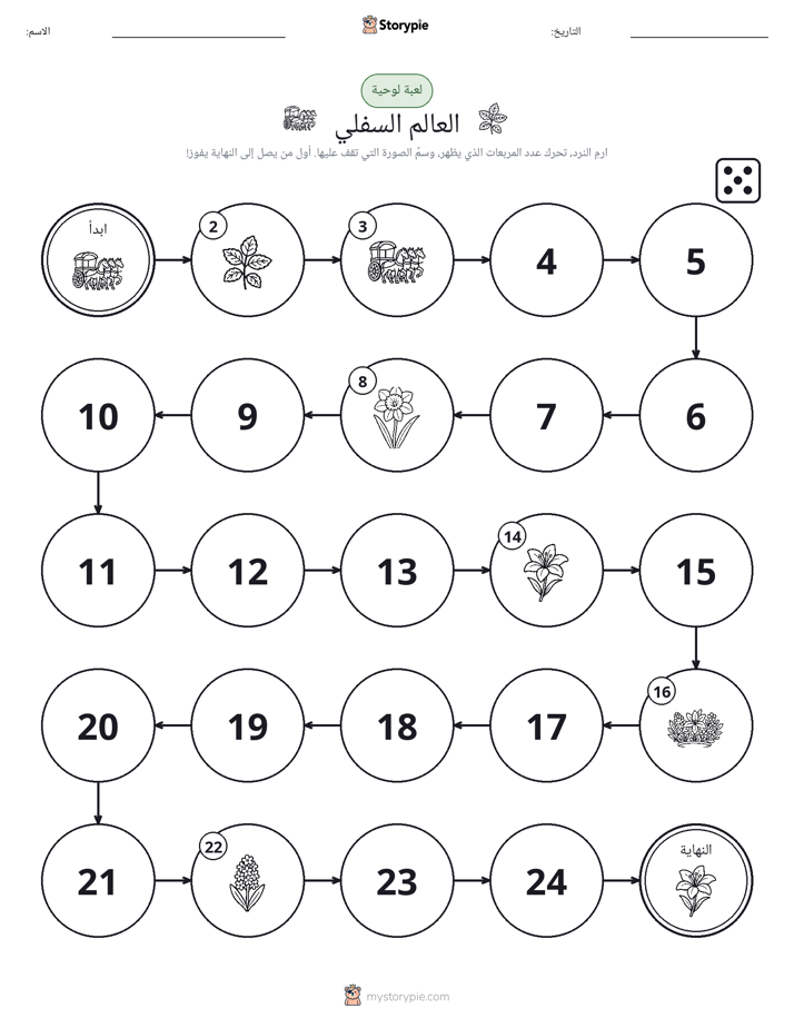 لعبة لف و تحرك