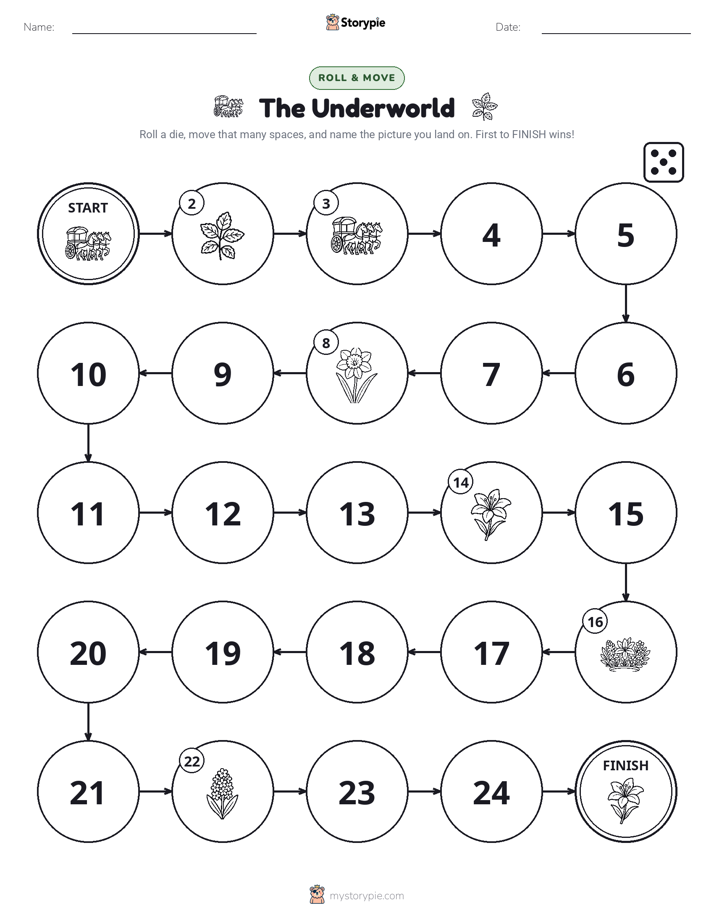 Roll & Move Game