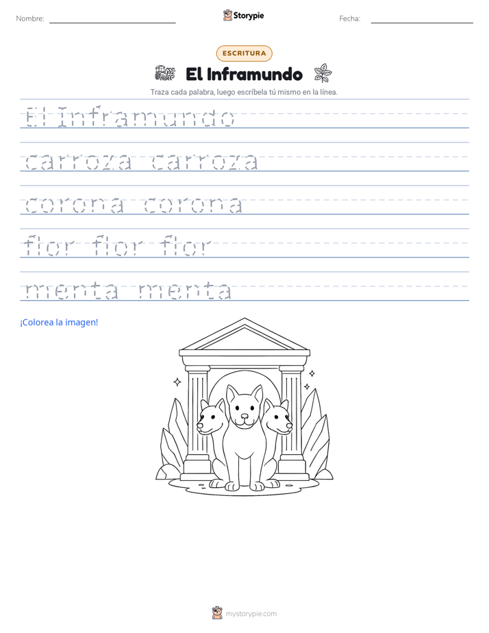 Práctica de Escritura