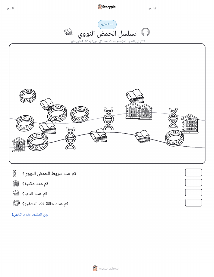 مشهد العد
