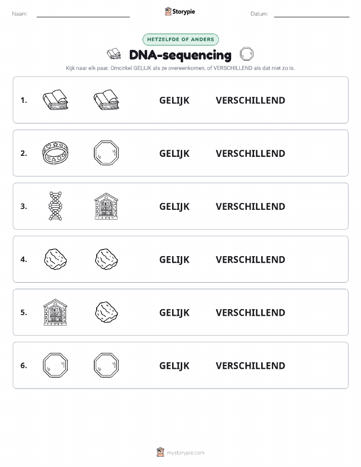 Zelfde of Verschillend