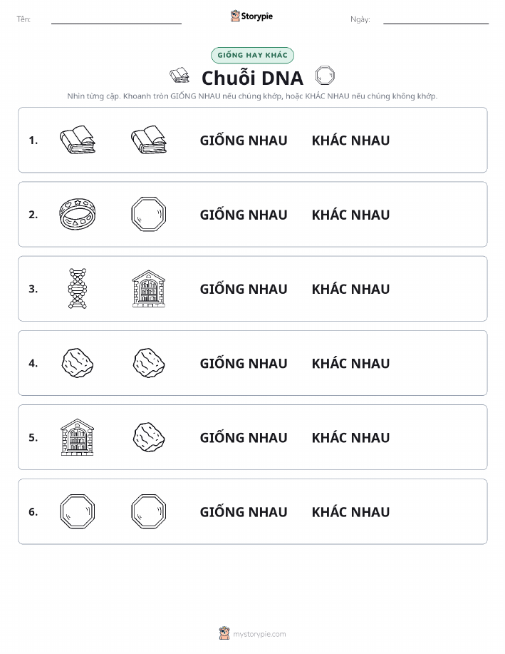 Giống Hay Khác