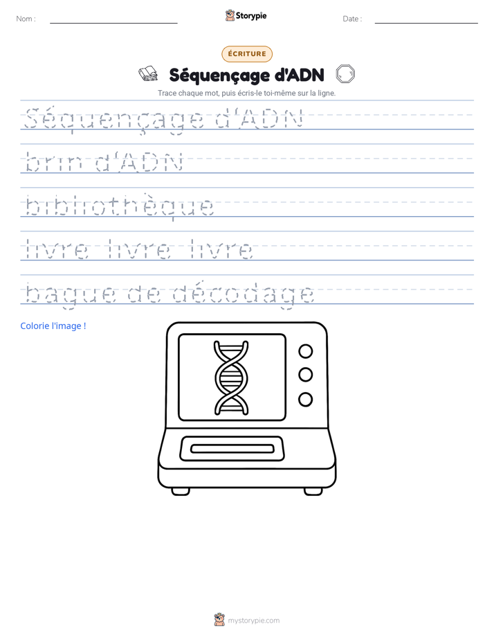 Pratique d'écriture