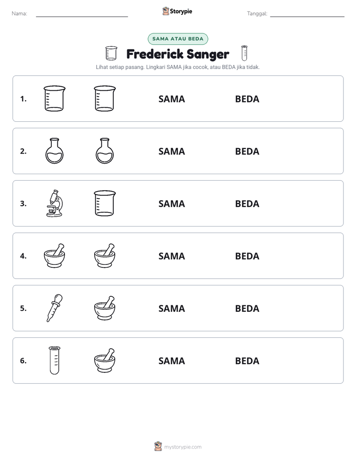 Sama atau Berbeda