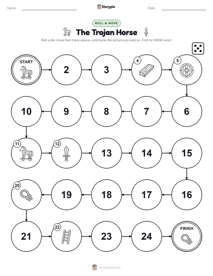 Roll & Move Game