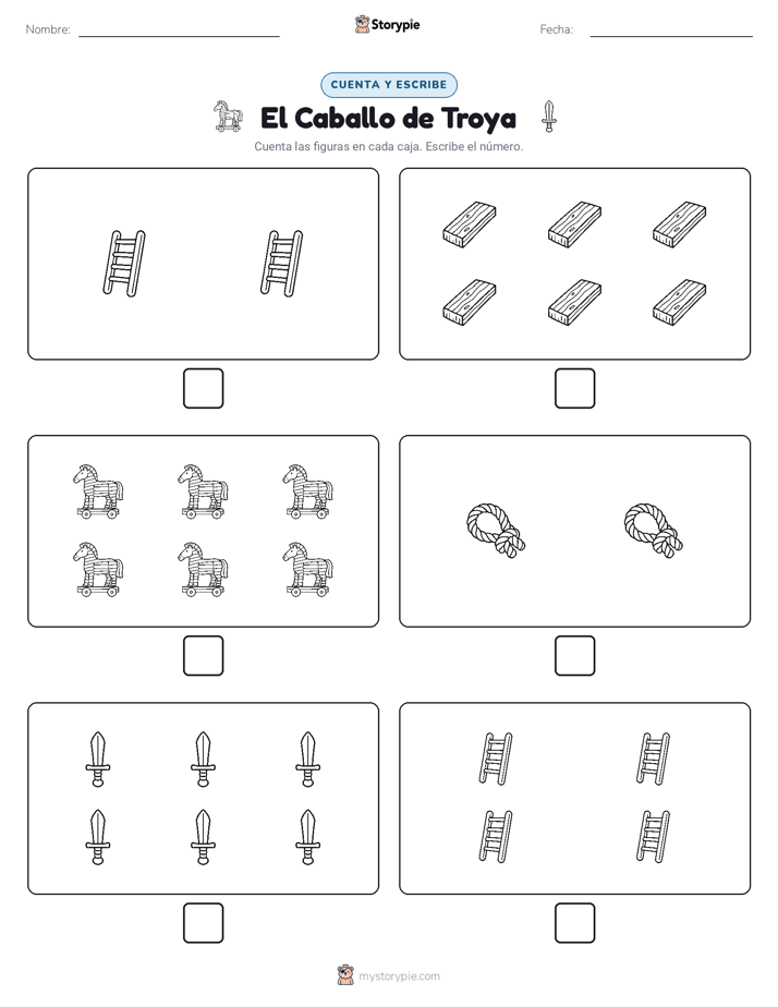 Cuenta y Escribe