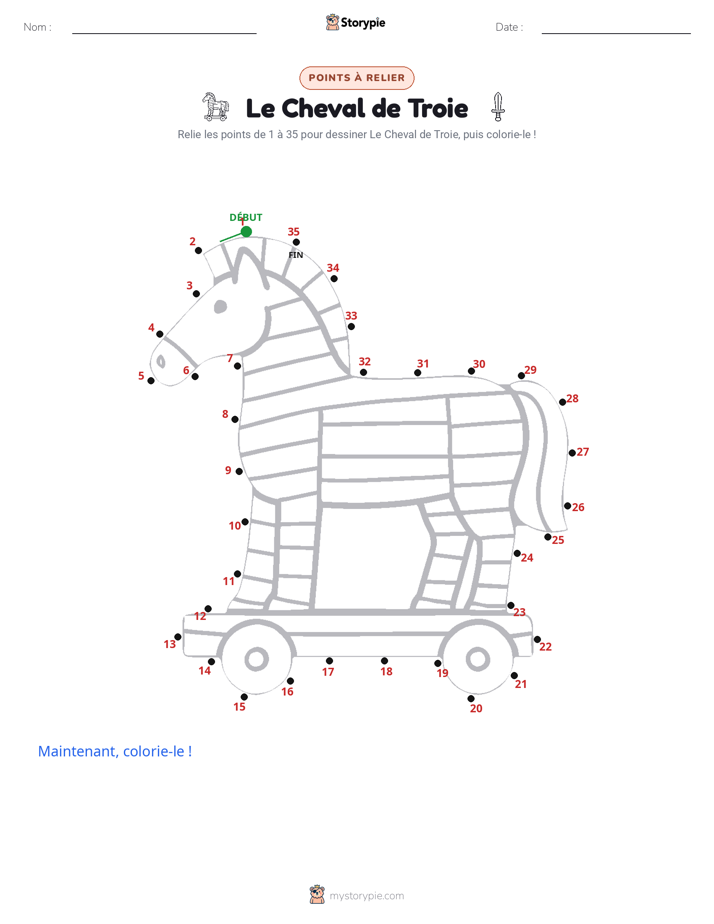 Relie les points