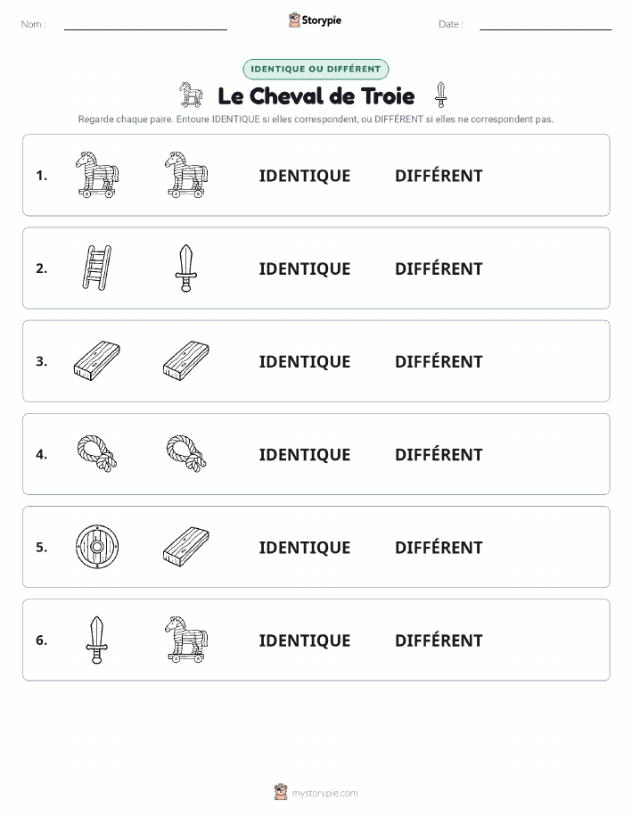 Identique ou Différent