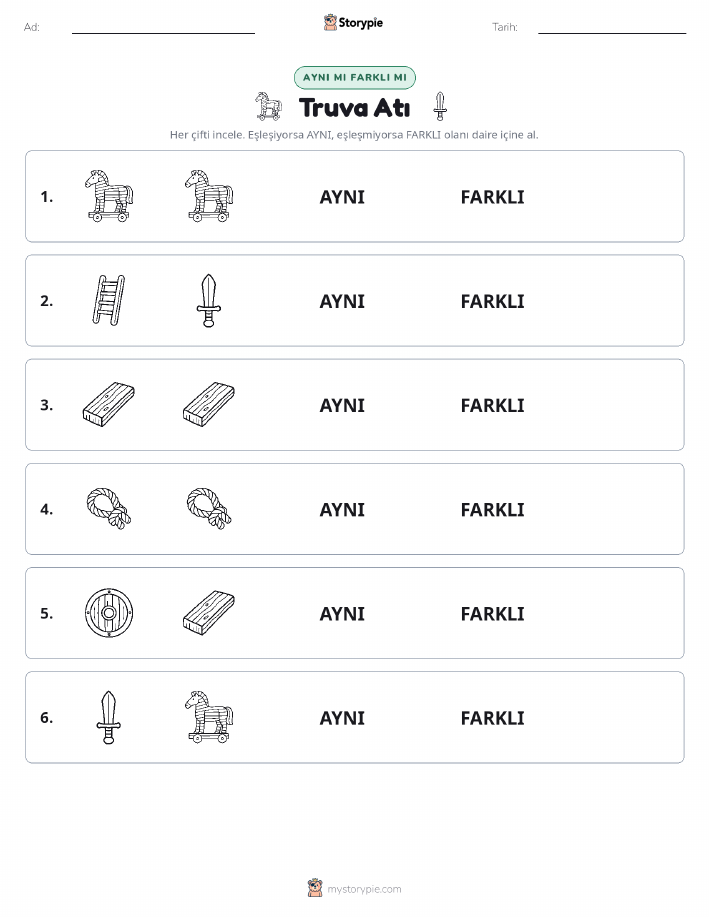Aynı mı Farklı mı