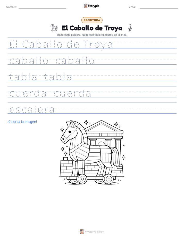 Práctica de Escritura