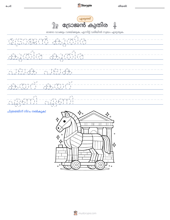 എഴുത്ത് പരിശീലനം