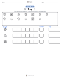 Troy printable worksheet preview
