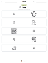 Troy printable worksheet preview