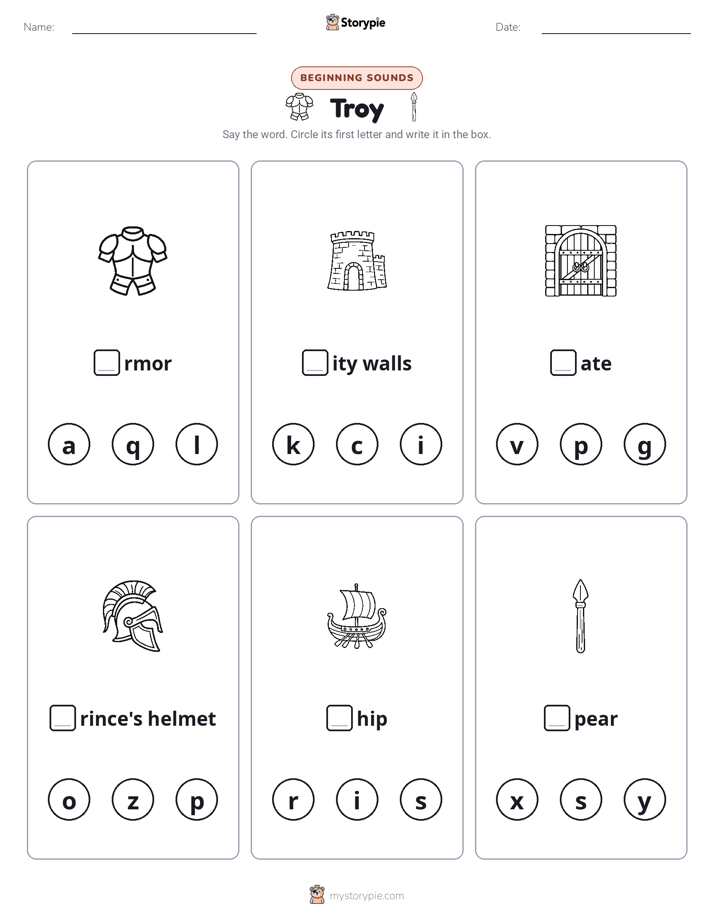 Beginning Sounds