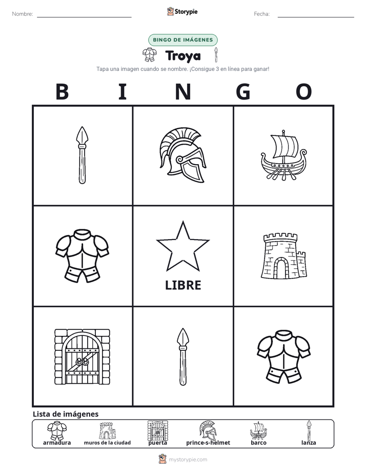 Bingo de Imágenes