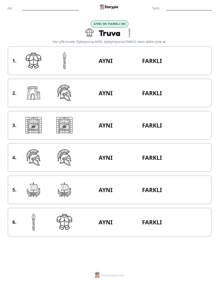 Aynı mı Farklı mı