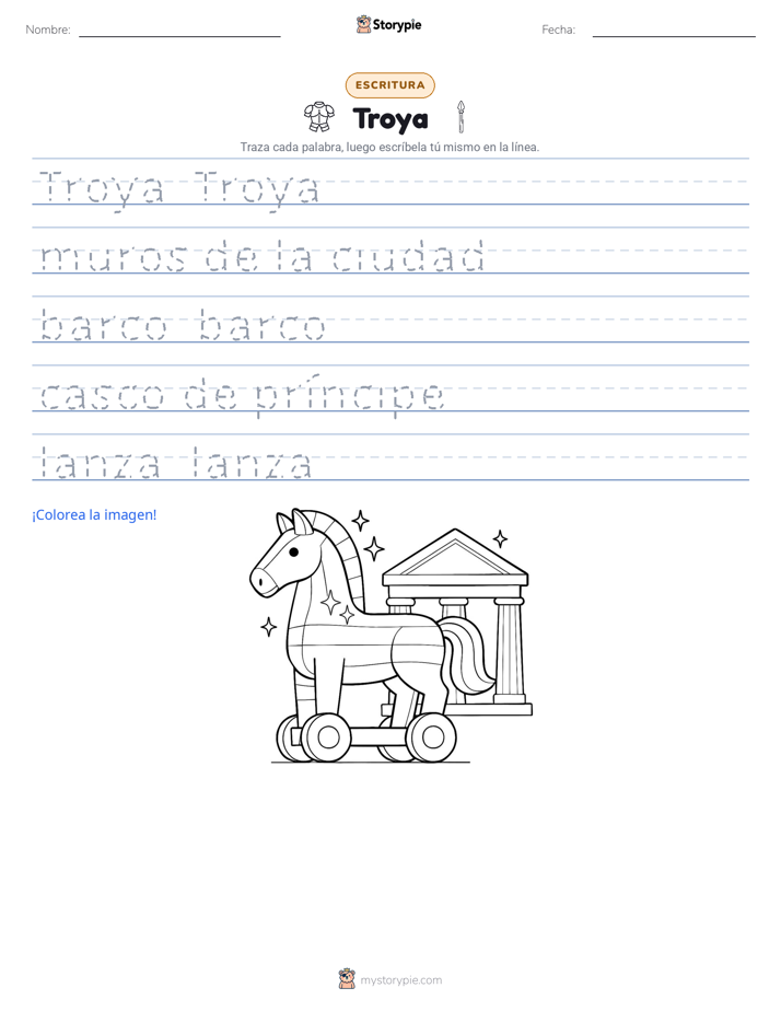 Práctica de Escritura