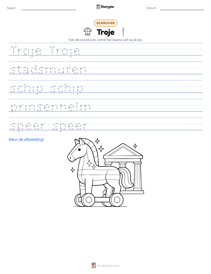Schrijf Oefening