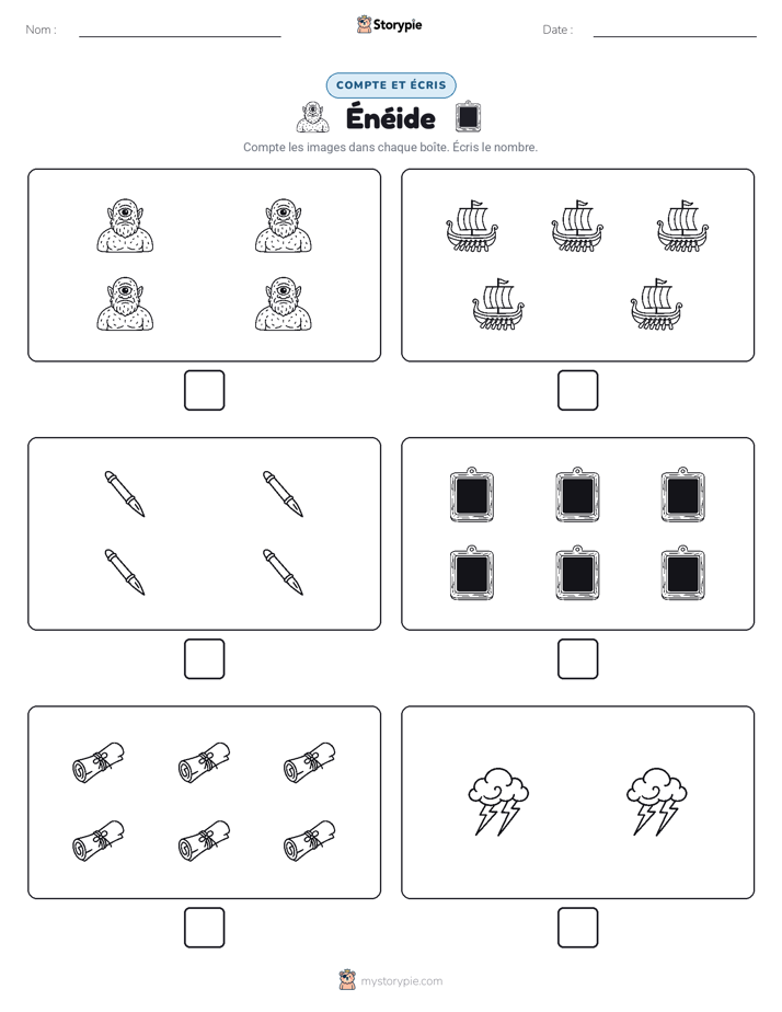 Compter & Écrire