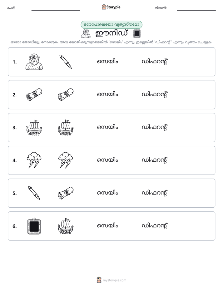 ഒന്നോ വ്യത്യാസമോ
